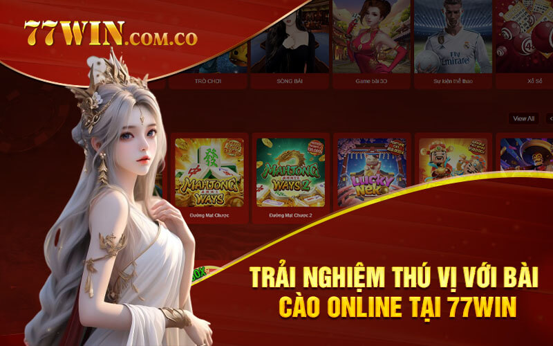 Trải nghiệm thú vị với bài cào online tại 77Win